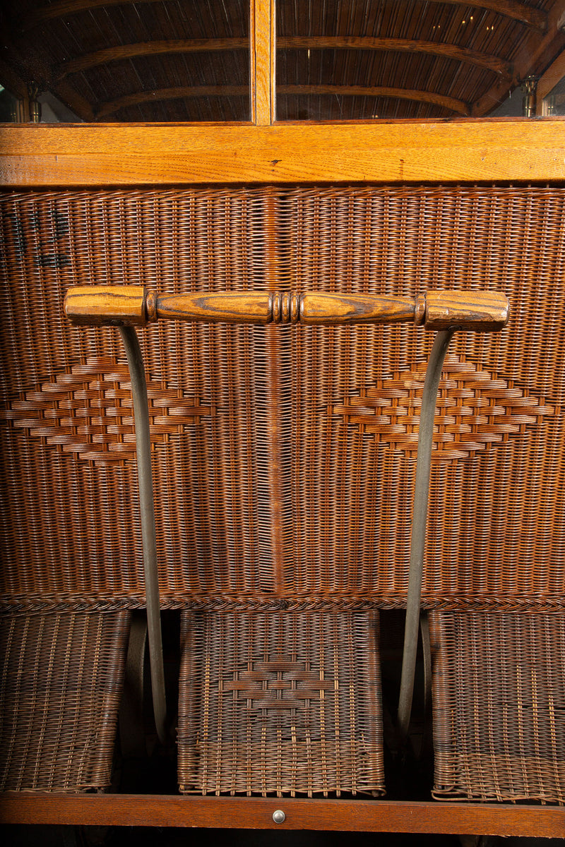 Vintage Ocean Rolling Chair Co. Inc. Boardwalk Cart: A Timeless Seaside Treasure