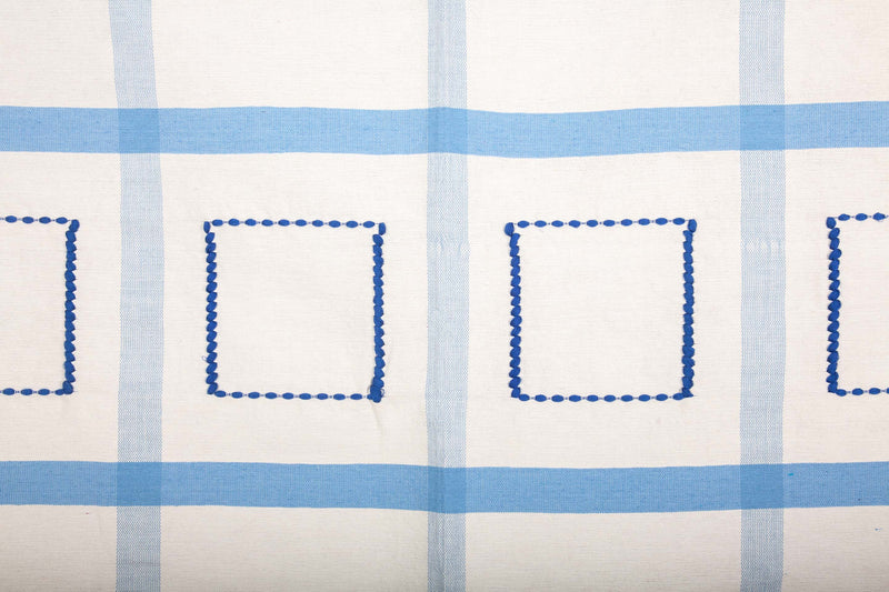 Tablecloth, Blue Check