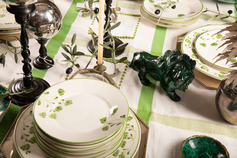 Tablecloth, Green Check