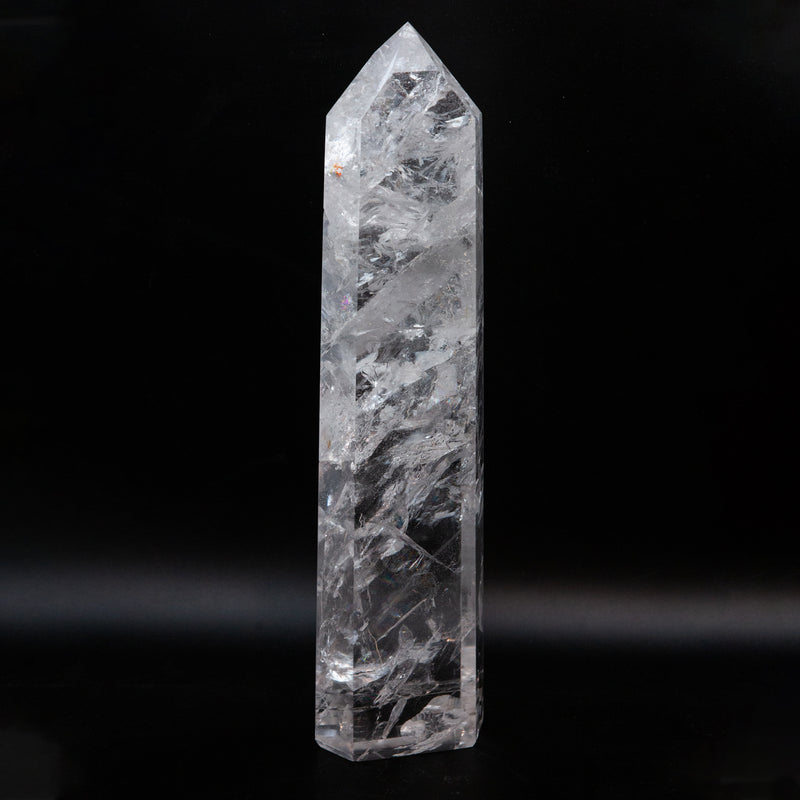 Extra Large Rock Crystal Point 18.25″