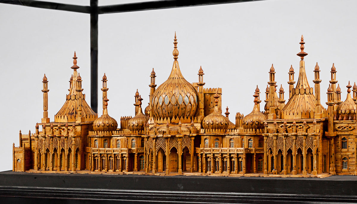 Royal Brighton Pavilion Matchstick Model