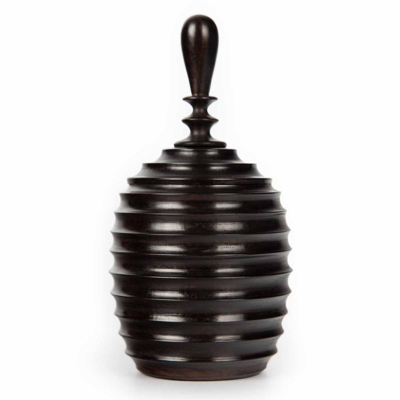 Turned Ebony Vessel