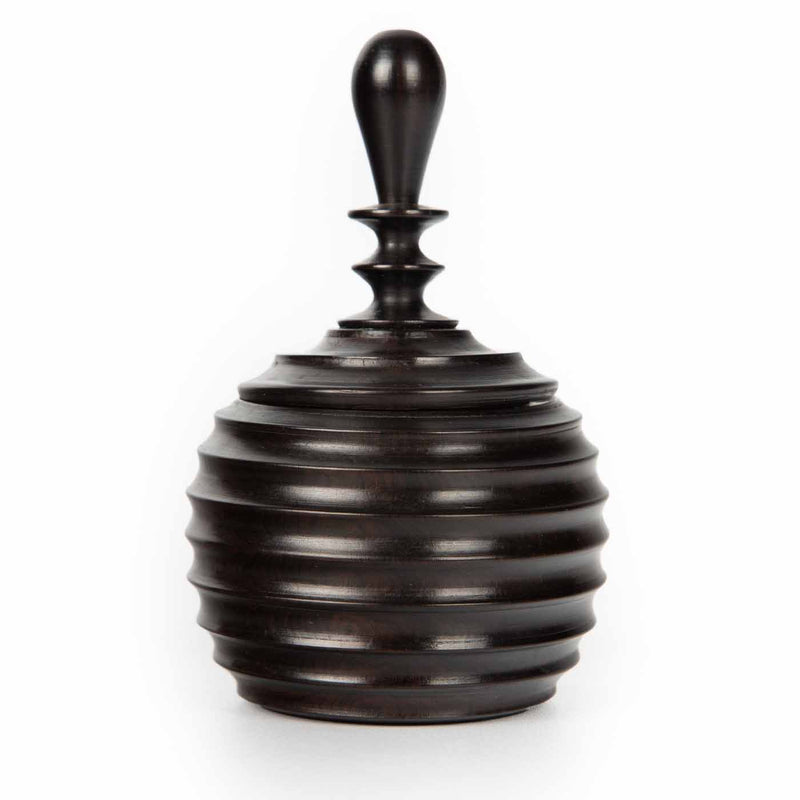 Turned Ebony Vessel