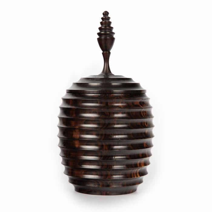 Turned Ebony Vessel