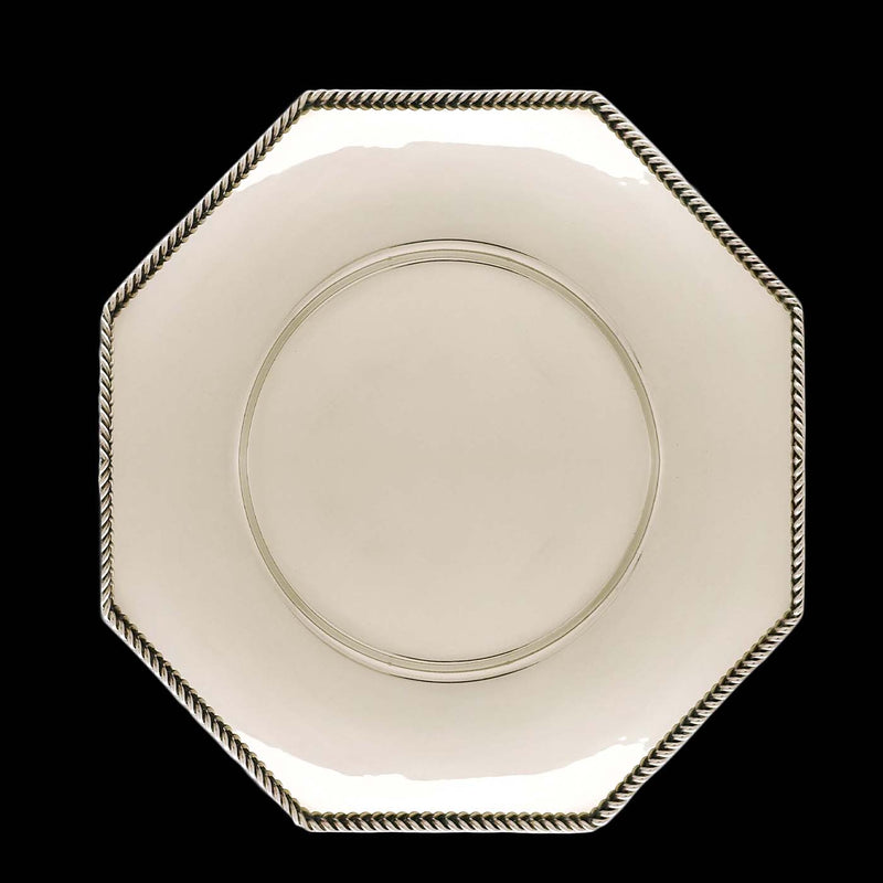 Octagon Maillechort Charger