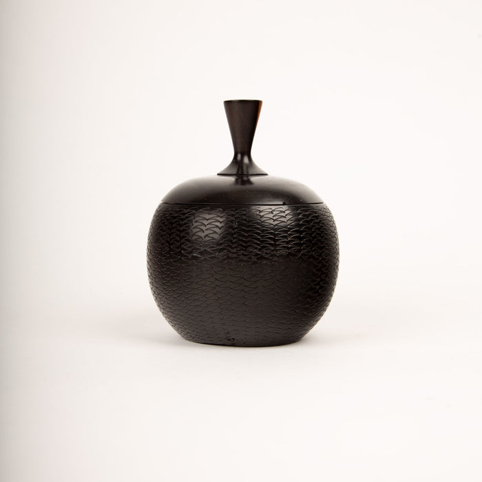 Turned Ebony Vessel