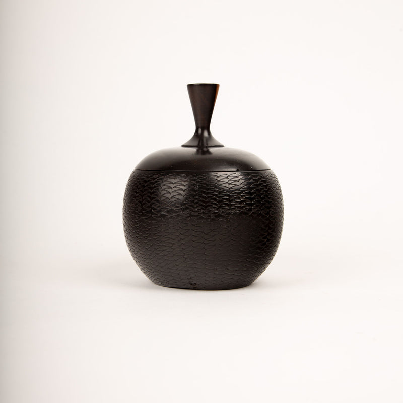 Turned Ebony Vessel