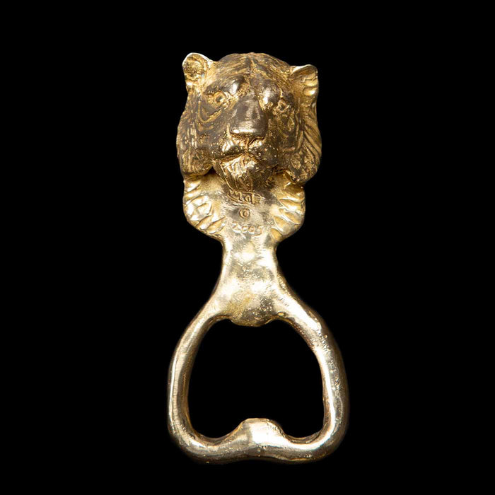 Brass Tiger Bottle Opener