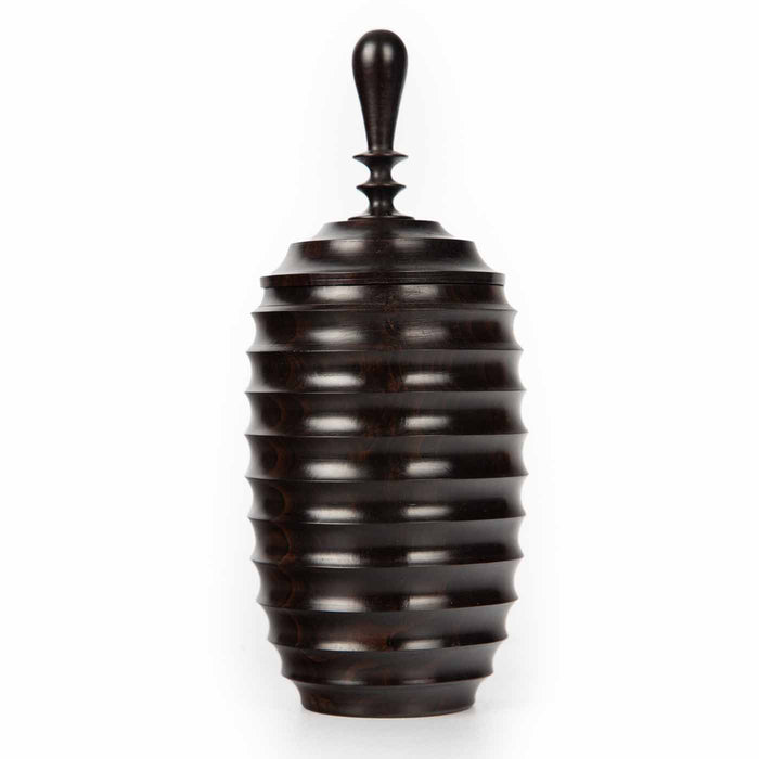 Turned Ebony Vessel