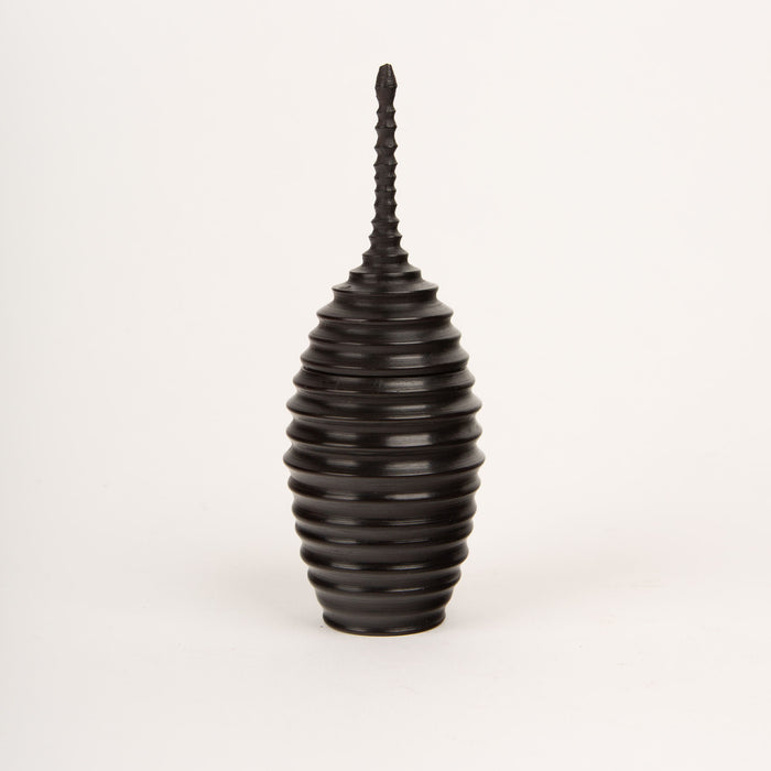 Turned Ebony Vessel