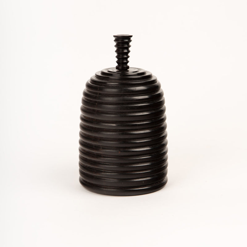 Turned Ebony Vessel