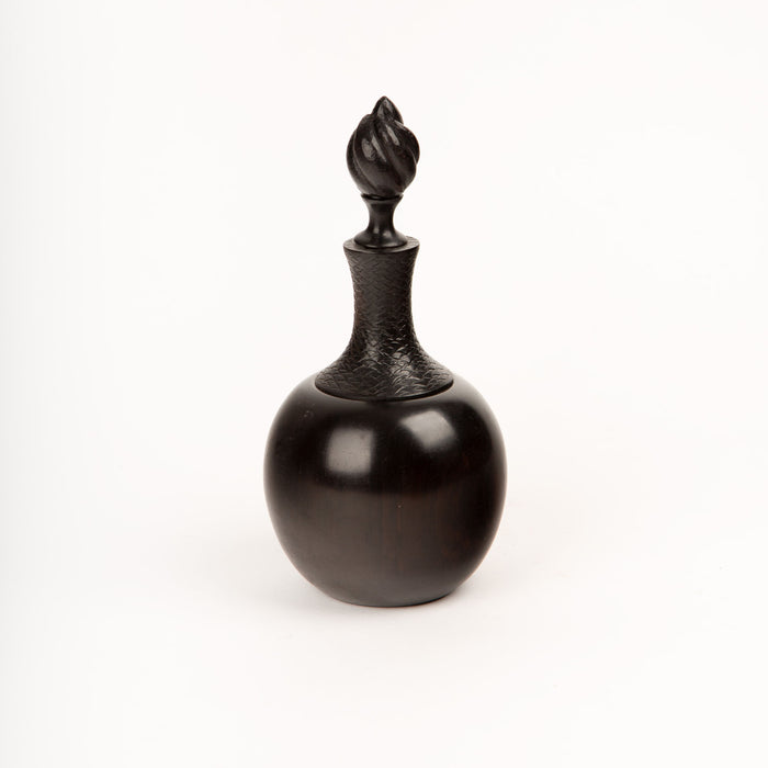 Turned Ebony Vessel