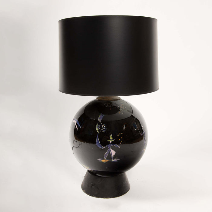 Ceramic Circus Lamp