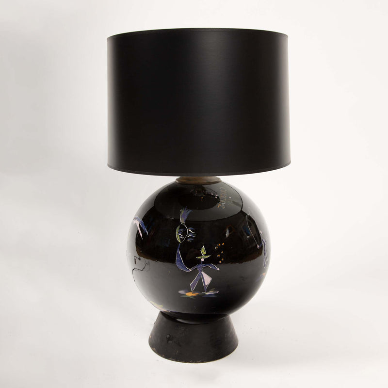 Ceramic Circus Lamp