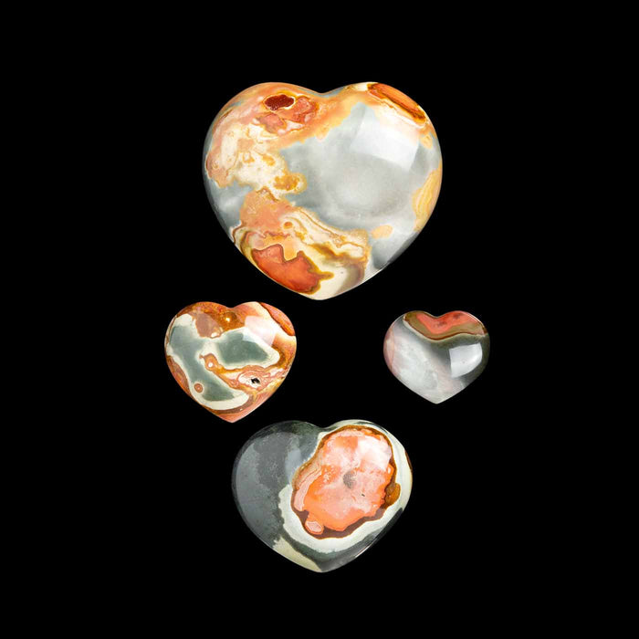 Polychrome Jasper Mineral Heart