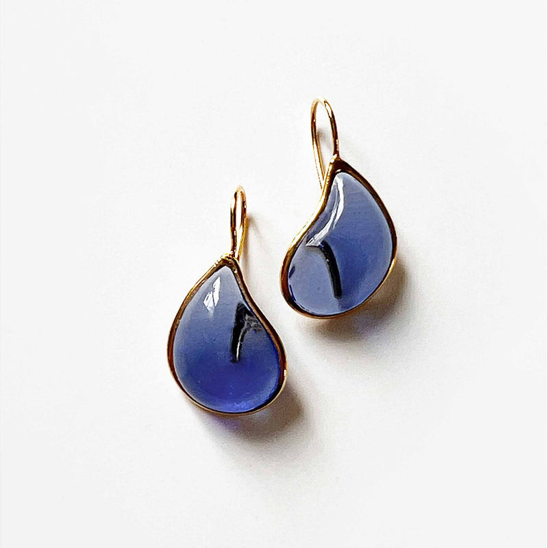 Loulou de la Falaise Teardrop Earrings, Mykonos