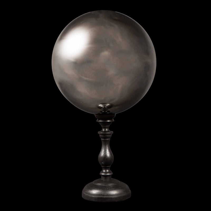 Mounted "Butler's Ball" or "Gazing Ball"- Discreet Gaze 18"