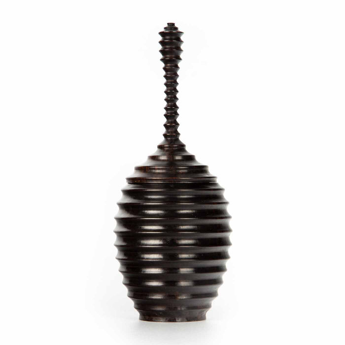 Turned Ebony Vessel
