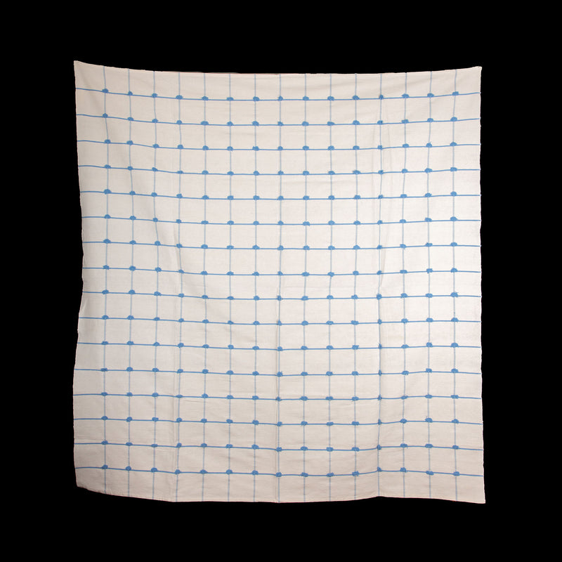 Tablecloth, Blue Pom-Pom