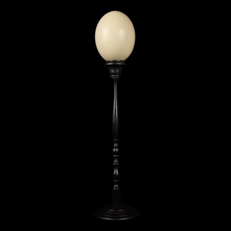 Mounted Ostrich Egg, Extra Tall