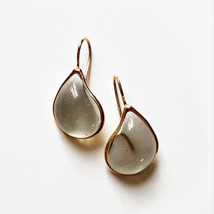 Loulou de la Falaise Teardrop Earrings, Cloud