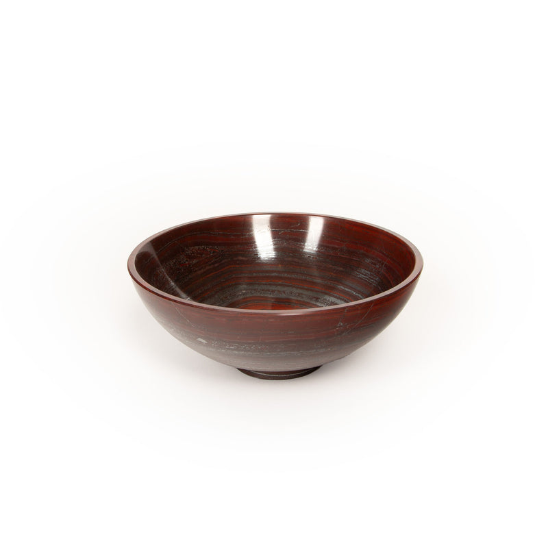 Haematite and Jasper bowl 6"