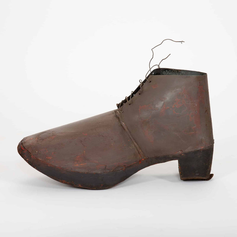 Walk This Way: Antique Metal Shoemaker’s Trade Sign