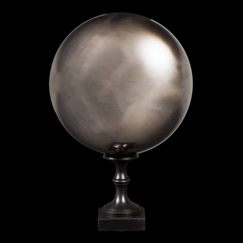Mounted "Butler's Ball" or "Gazing Ball"- Discreet Gaze 19"