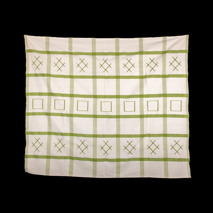 Tablecloth, Green Check