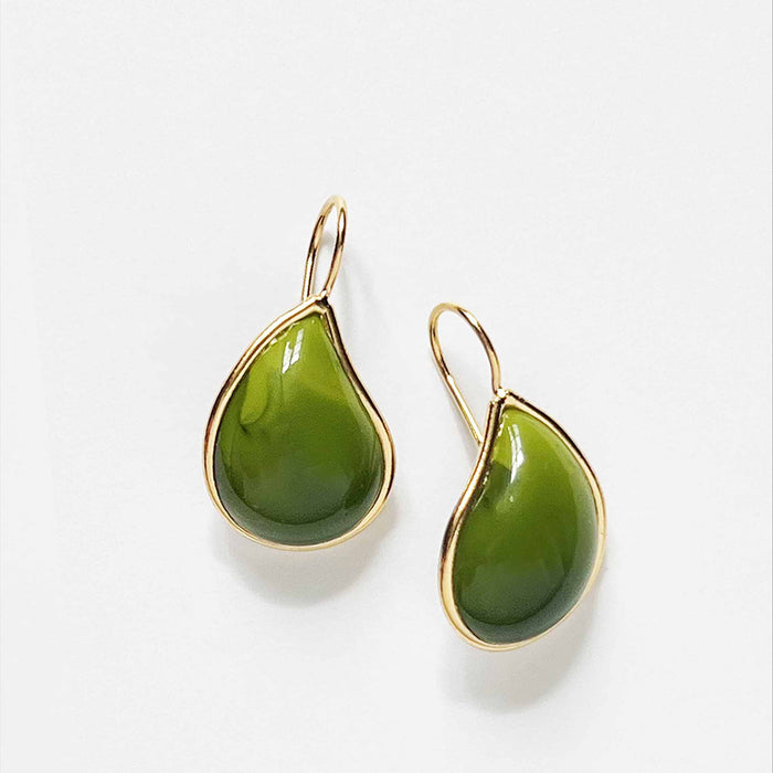 Loulou de la Falaise Teardrop Earrings, Ivy