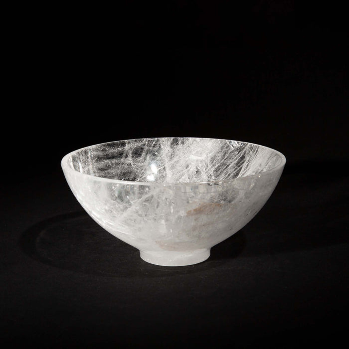 Rock Crystal Bowl 6"