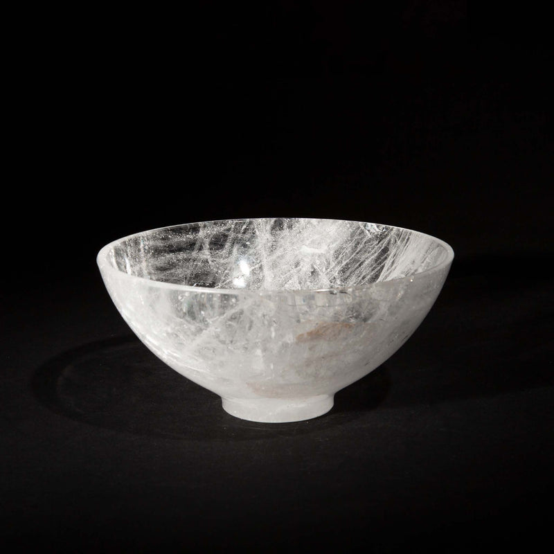 Rock Crystal Bowl 6"