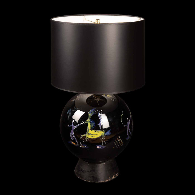 Ceramic Circus Lamp