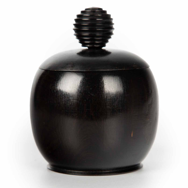 Turned Ebony Vessel