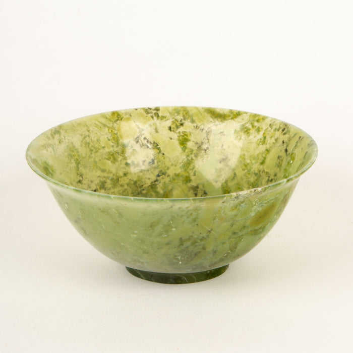 Moss Agate Bowl, 5"
