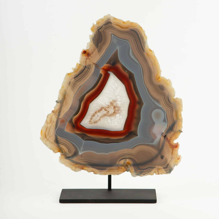 Earth’s Eye: Mounted Agate Slice