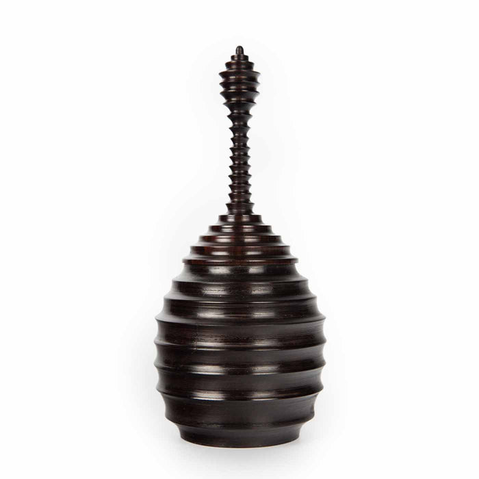 Turned Ebony Vessel