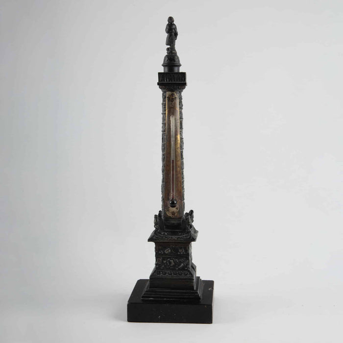 A Grand Tour Souvenir: Neoclassical Column Thermometer
