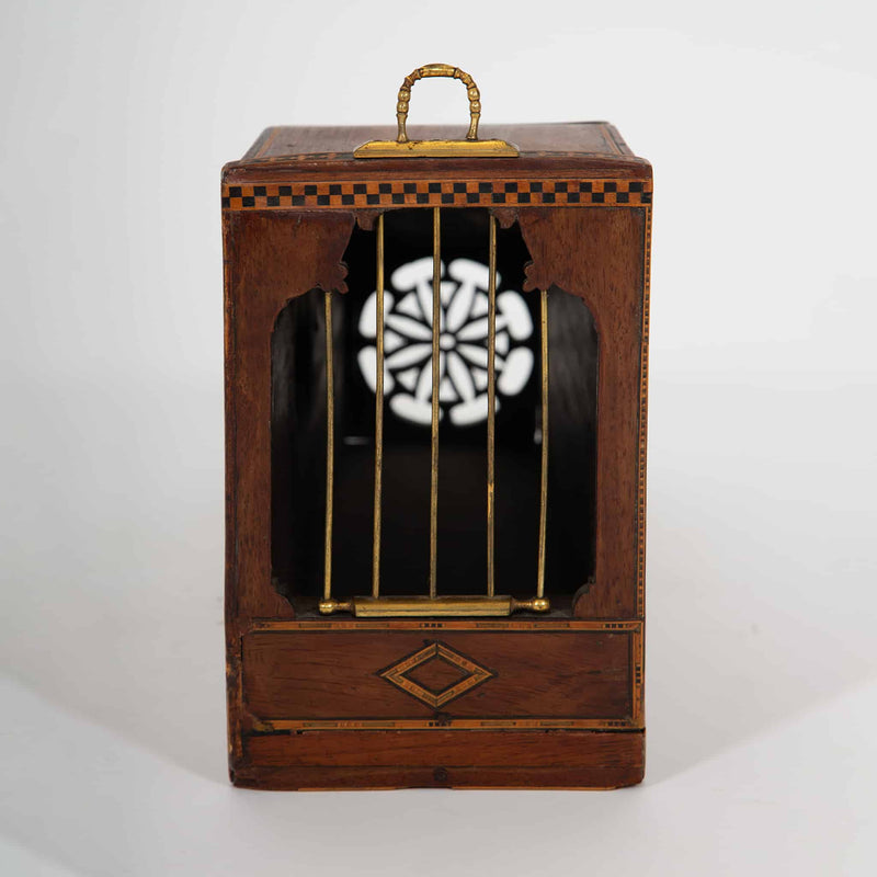 Carried on the Wing: 19th Century Travelers Bird Case with Brass Components