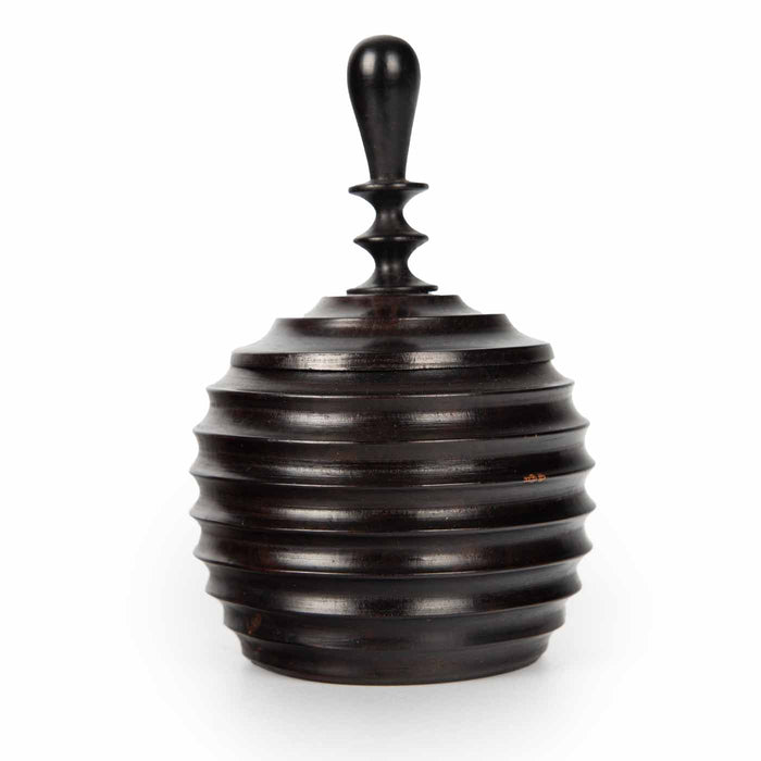Turned Ebony Vessel