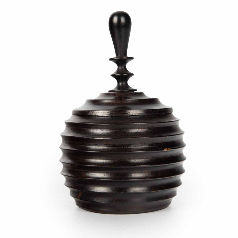 Turned Ebony Vessel