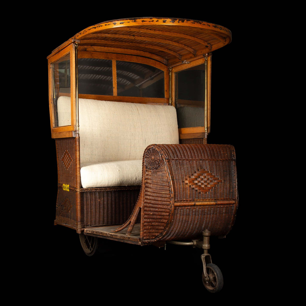 Vintage Ocean Rolling Chair Co. Inc. Boardwalk Cart: A Timeless Seaside Treasure