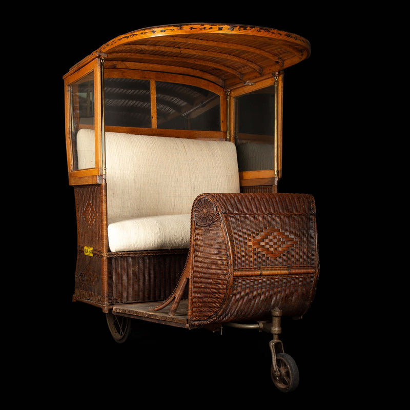 Vintage Ocean Rolling Chair Co. Inc. Boardwalk Cart: A Timeless Seaside Treasure