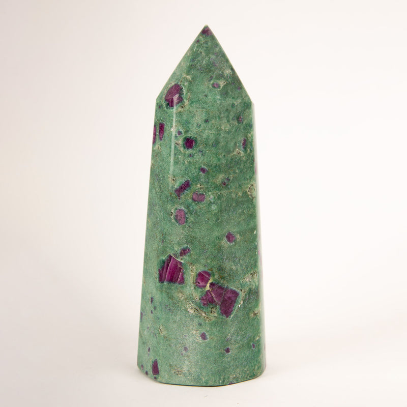 Ruby and Fuschite Point, 6.5"