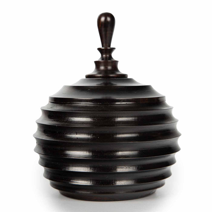 Turned Ebony Vessel