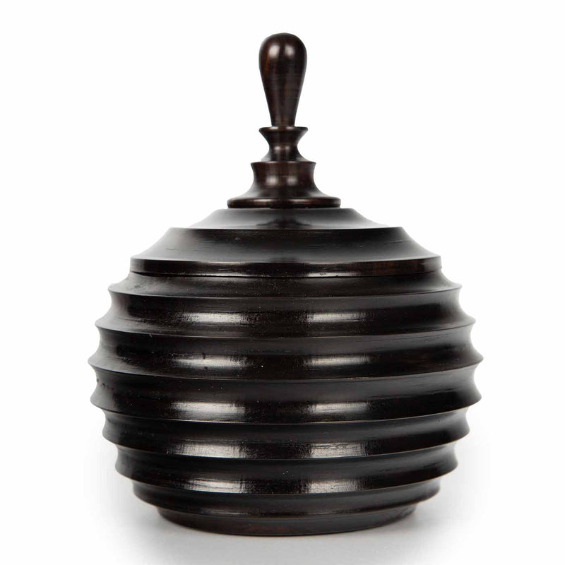 Turned Ebony Vessel