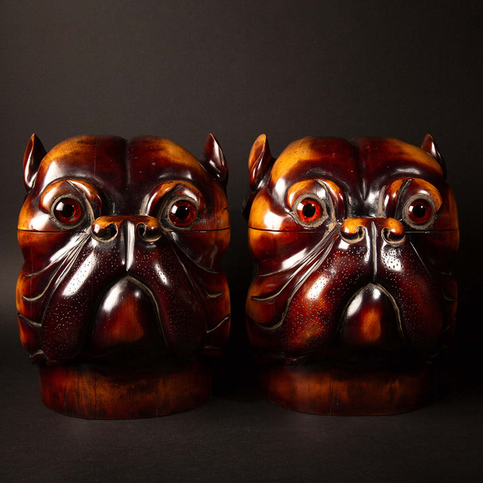 Victorian-Style Dog Head Boxes: Exquisite Craftsmanship and Functional Elegance