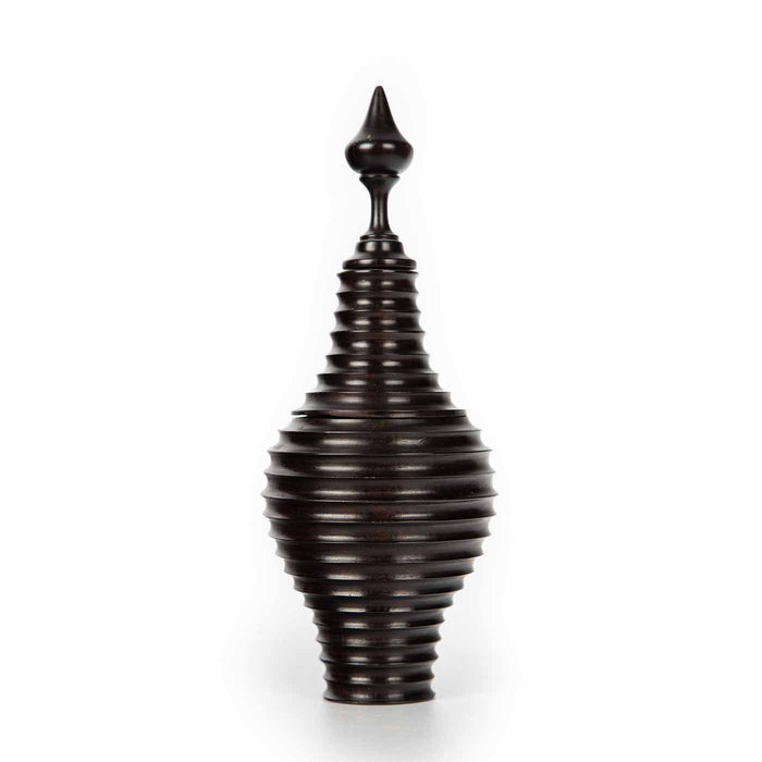 Turned Ebony Vessel