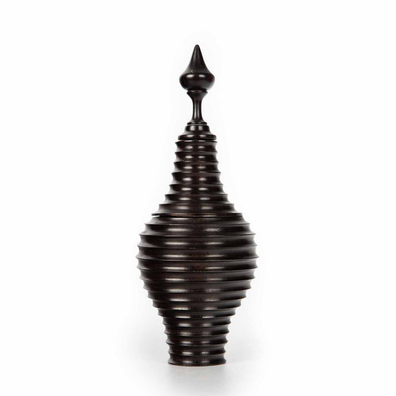 Turned Ebony Vessel