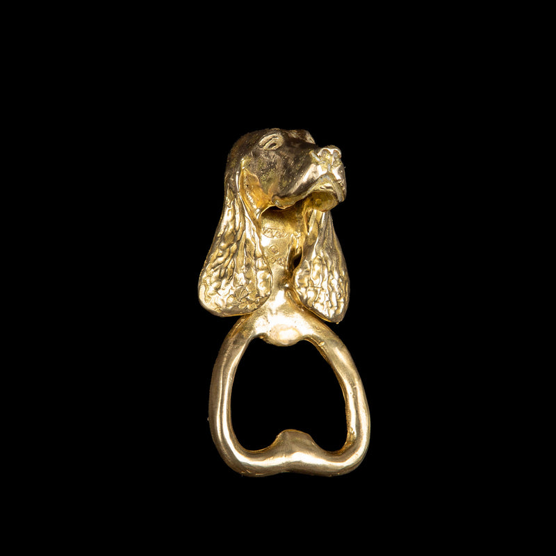 Brass English Cocker Spaniel Bottle Opener